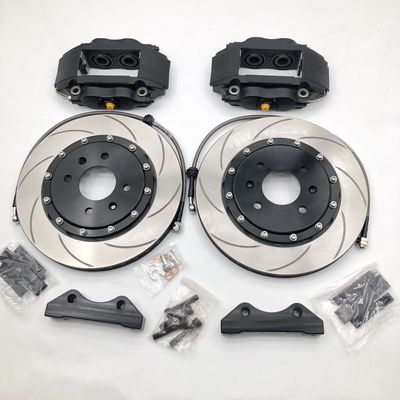 295*24mm 4 Pot Brake Kit Caliper Aluminum 16in Rim Front Wheel
