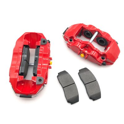 Aluminum 4 Pot Brake Caliper 330*28mm Disc For Civic Front 17in Wheel