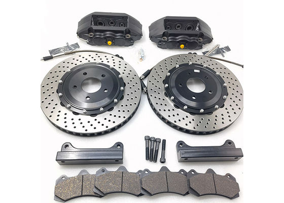 18in Wheel TS 16949 Front Brake Caliper Auto Part 355x32mm Drilled Disc