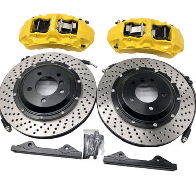 Yellow 6 Pot GT6 Caliper Brake Kit Disc 355x32mm For Toyota Highlander