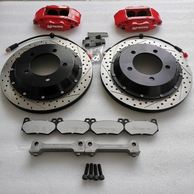 19in Rear Wheel 7600 4 Pot Car Brake Kit 358*24mm Color Customized