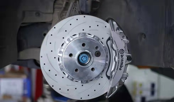Brembo V6 6 Pot Brake Kit 355*34mm Disc For Mercedes Benz E400l