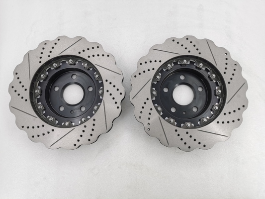 Car Front Brake Parts 390*36mm Flower Disc Full Floating Center Bell