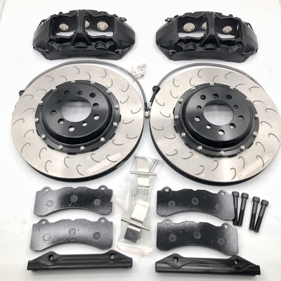 Black GTS6 6 Pot Caliper 380X34 Disc Kit For Toyota Land Cruiser
