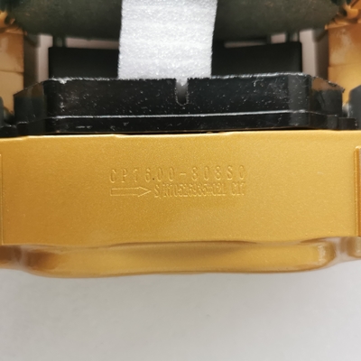7600 Gold Car Brake Caliper Disc 330*24mm For 17 Inch Wheel