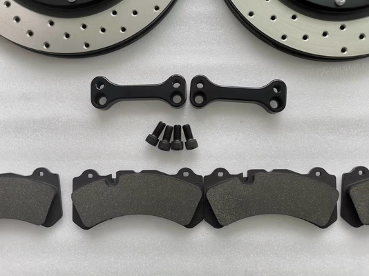 Car Brake Rear Enlarged Disc 324*10mm Bracket GT6 Backup Pads