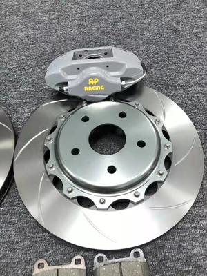 Rear 2 Pot Caliper Ap7700 330*24mm Auto Brake Discs For Bmw E92 M3 Logo Customized