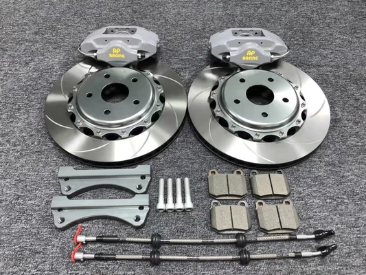 Rear 2 Pot Caliper Ap7700 330*24mm Auto Brake Discs For Bmw E92 M3 Logo Customized