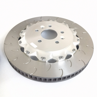 20 Inch Wheel Auto Brake Discs 370*36mm J Hook Center Bell For Megane RS4