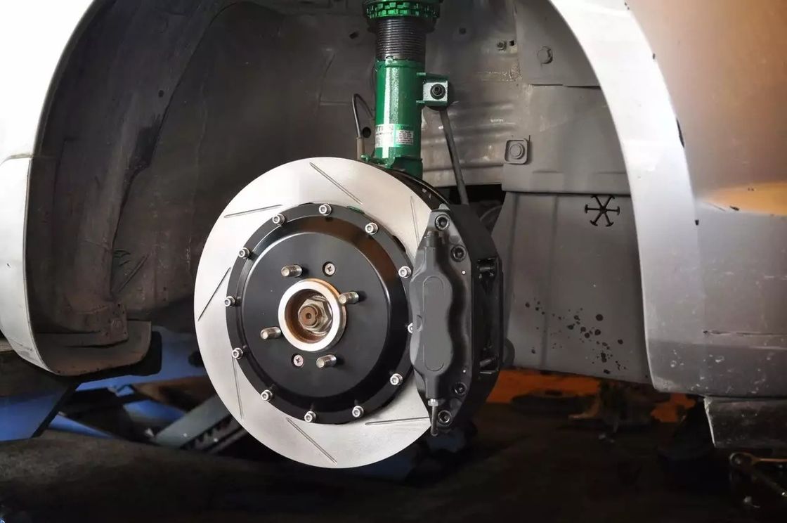 Car Brake System Kit 285*24mm Brake Disc And Caliper Kit For Front 15in Rim Wheel