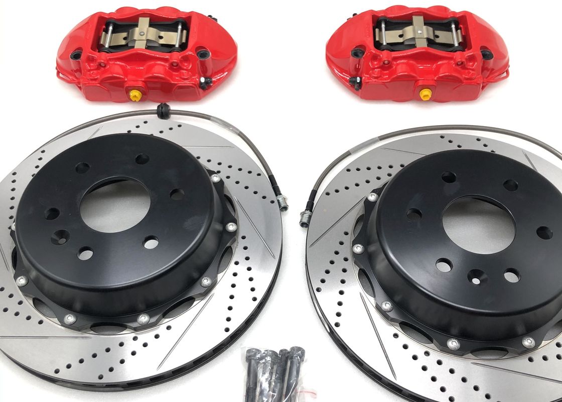 JKGT4 Auto 4 Pot Brake Kit Rear Iron HT250 380*28mm 19in Wheel