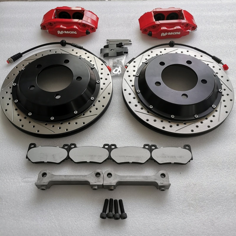 19in Rear Wheel 7600 4 Pot Car Brake Kit 358*24mm Color Customized