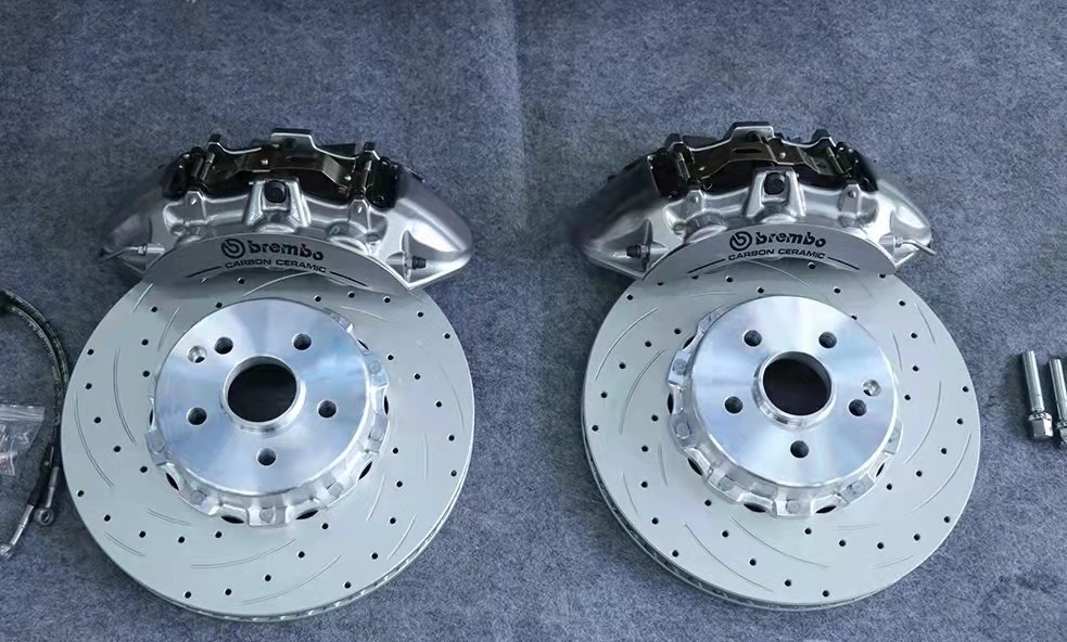 Brembo V6 6 Pot Brake Kit 355*34mm Disc For Mercedes Benz E400l