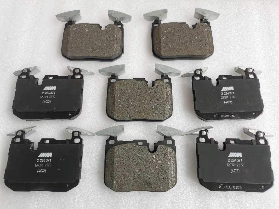 HP1000 Car Brake Pads Ceramic Metal For M8 10 Pots Caliper